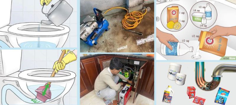 Tổng hợp những cách thông đường ống nước bị nghẹt