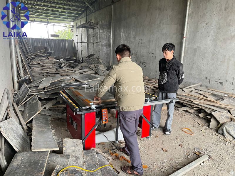 Thực tế khách hàng anh Giang tại Hòa Bình sử dụng máy cưa bàn trượt mini MD4C Thực tế khách hàng anh Giang tại Hòa Bình sử dụng máy cưa bàn trượt mini MD4C